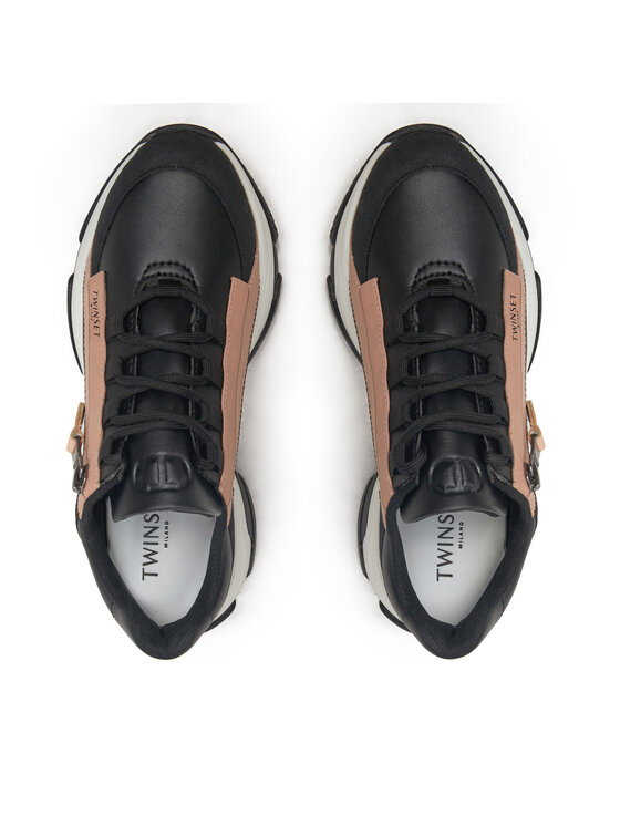 TWINSET TWINSET Сникърси 242TGT18E Черен