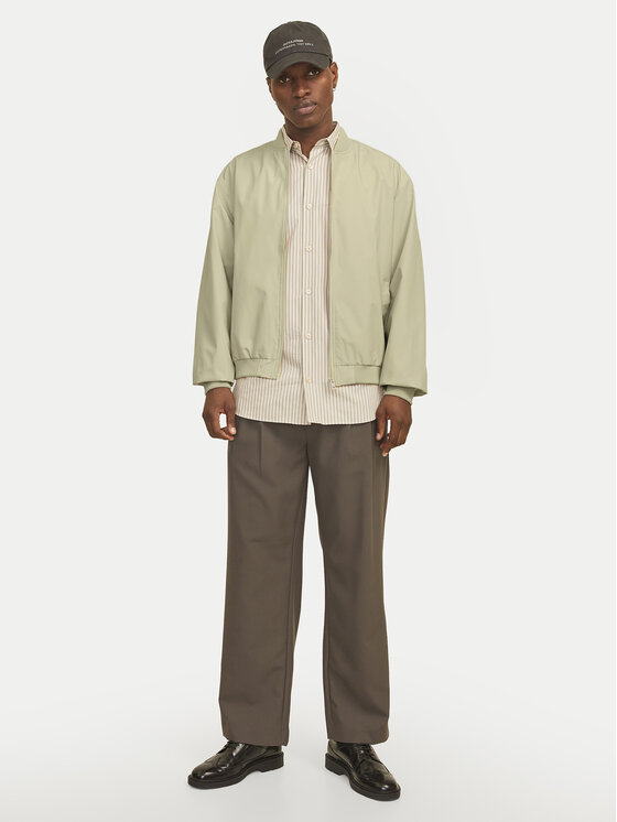Jack & Jones Jack & Jones Bomber Echarge 12268608 Beige Regular Fit