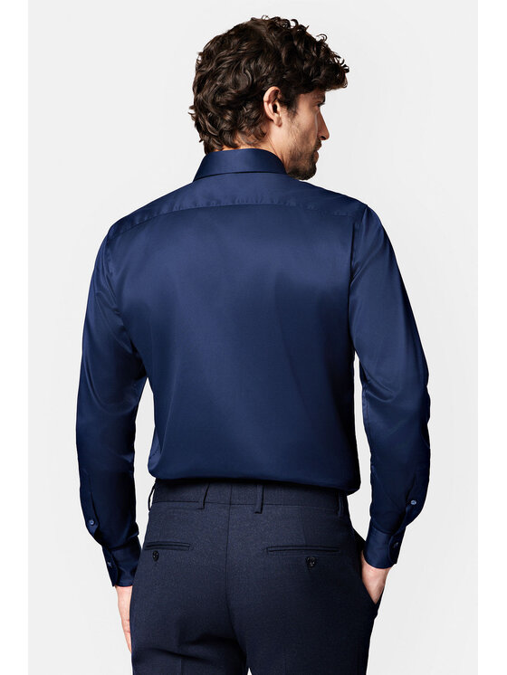Lancerto Lancerto Koszula Costa KO073223000004 Granatowy Regular Fit