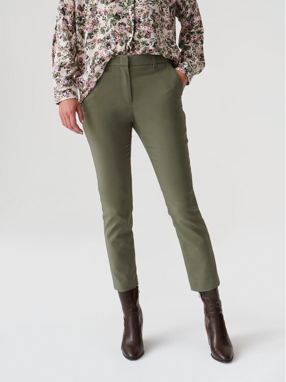 Tatuum Chino nohavice Filimi T2318.139 Kaki Regular Fit