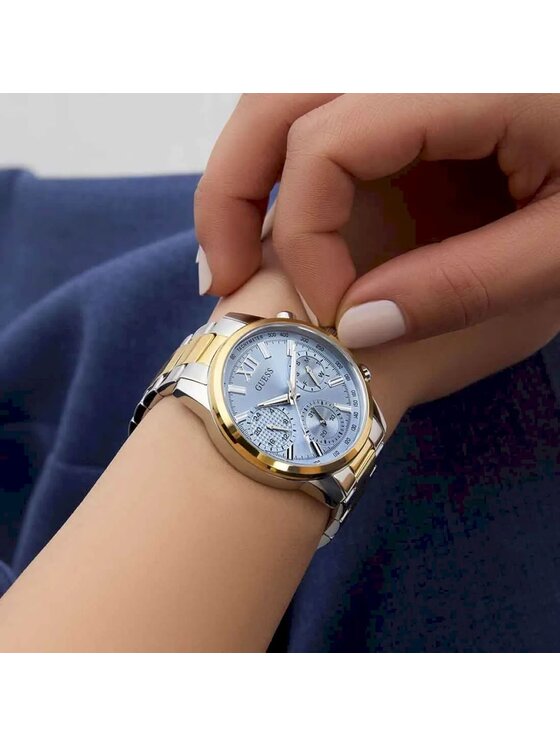 Guess Guess Zegarek GW0933L Złoto bicolour
