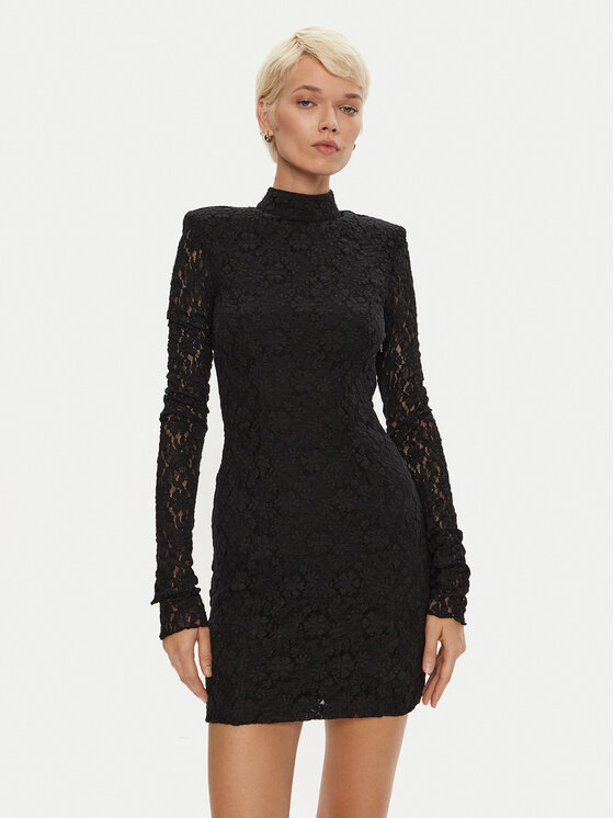 ROTATE ROTATE Kokteilikleit Gabriella 113072100 Must Slim Fit