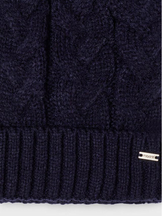 Completo cappello, sciarpa e guanti 10156 Blu