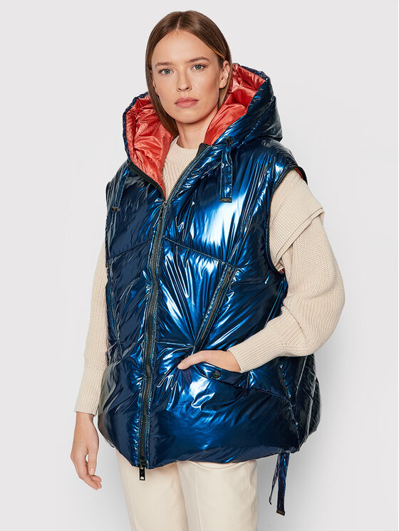 Giubbotto piumino 21IT-007 Blu Regular Fit