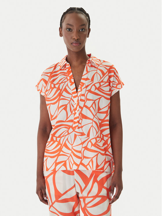 LOLA CASADEMUNT LOLA CASADEMUNT Риза LS2615097 Оранжев Regular Fit