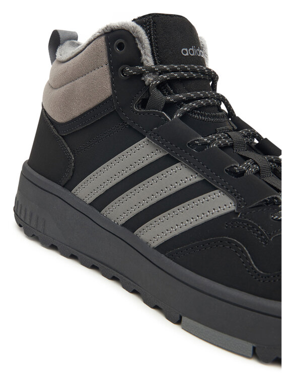 adidas adidas Sneakersy Hoops 4.0 Mid JQ5361 Czarny