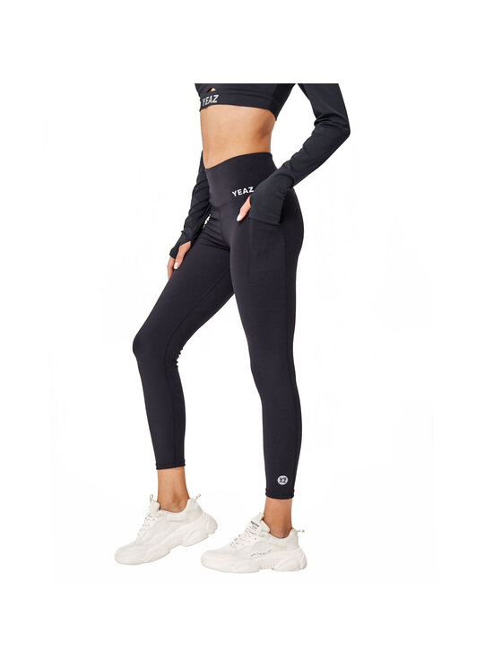 Yeaz Yeaz Legginsy OBSESSED Czarny Slim Fit