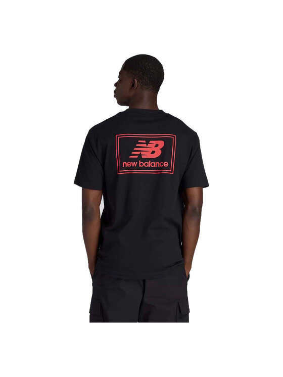 New Balance New Balance T-Shirt mt53928bk Μαύρο Regular Fit