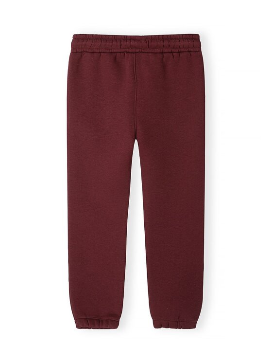 minoti minoti Komplet dresowy 32FLEECE163 Bordowy Baggy Fit