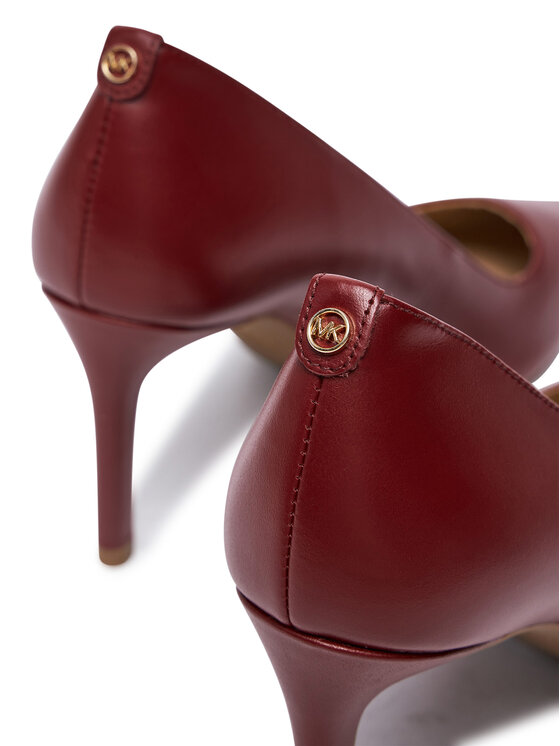 MICHAEL Michael Kors MICHAEL Michael Kors Pantofi cu toc subțire Alina Flex Pump 40F2HNMP2L Vișiniu