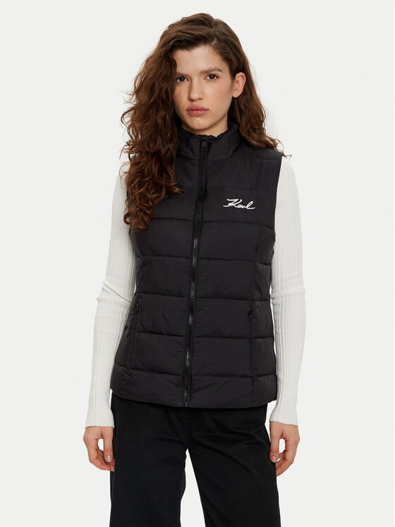 KARL LAGERFELD KARL LAGERFELD Vesta 246W1512 Čierna Slim Fit