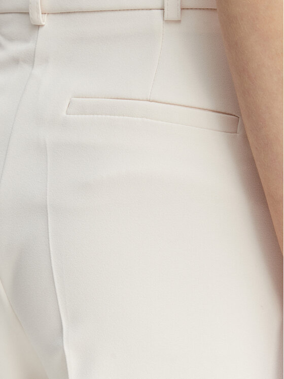 Morgan Morgan Παντελόνι υφασμάτινο 242-POYA.F Εκρού Straight Fit