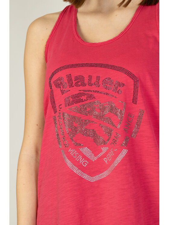 Blauer Blauer T-Shirt 24SBLDH03337 Κόκκινο To Fit
