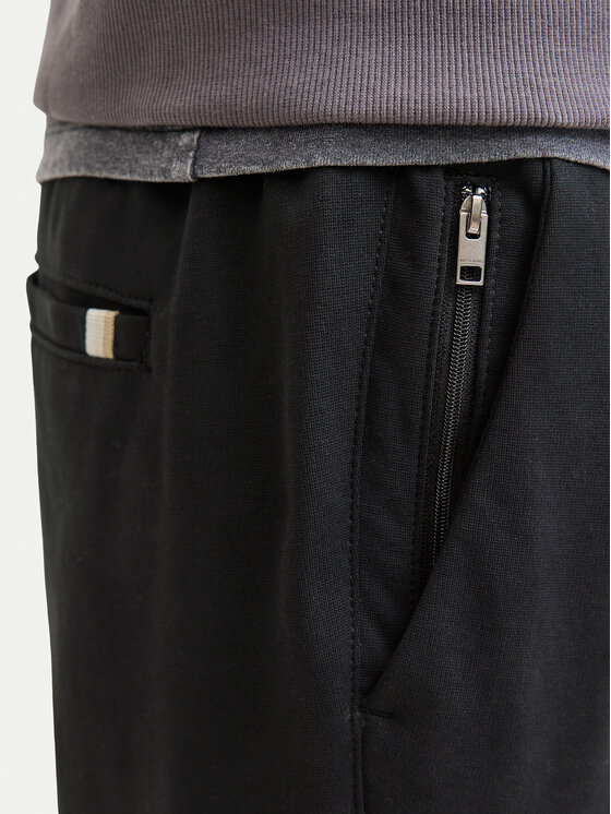 Jack&Jones Jack&Jones Hlače iz tkanine Ace Neo 12282533 Črna Tapered Fit