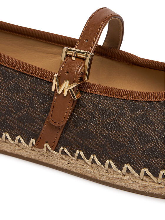 MICHAEL Michael Kors MICHAEL Michael Kors Espadrilky Lynn 40R6LYFP1B Hnědá