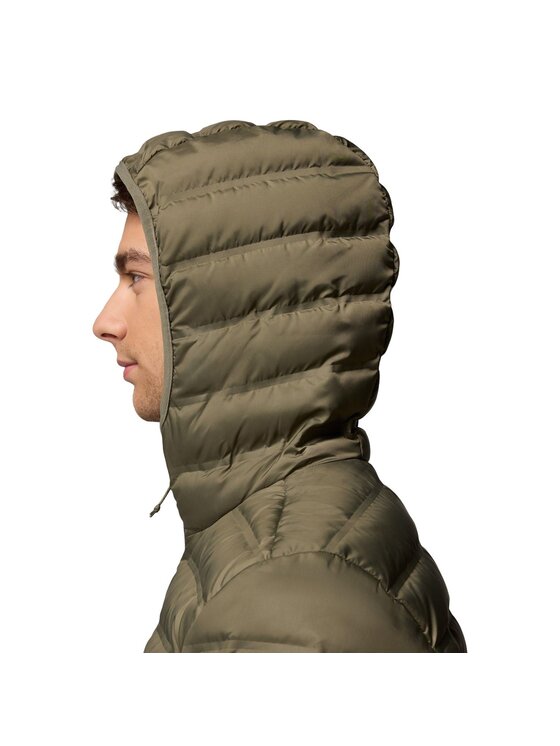 Columbia Columbia Kurtka zimowa Lake 22 II Down Hooded Jacket 2086294397 Zielony Regular Fit