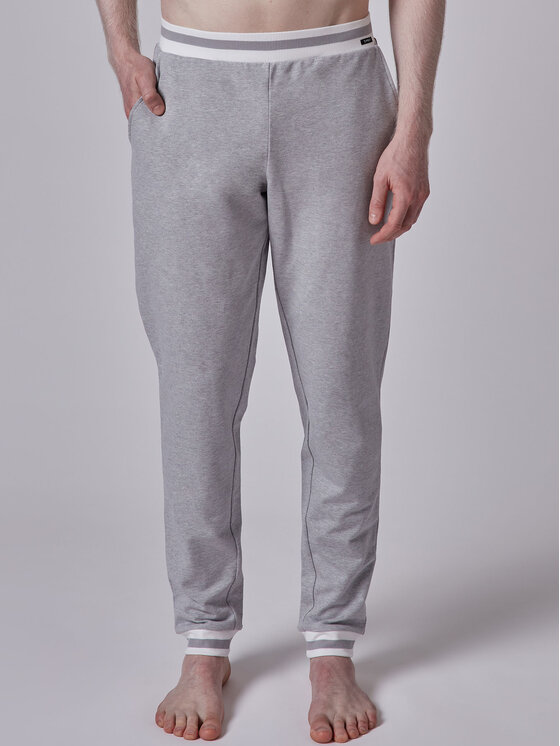 Skiny Skiny Spodnie dresowe 80516 Szary Regular Fit