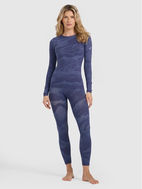 4F 4F Intimo termico pezzo sopra 4FWAW25USEAF208-34A Blu