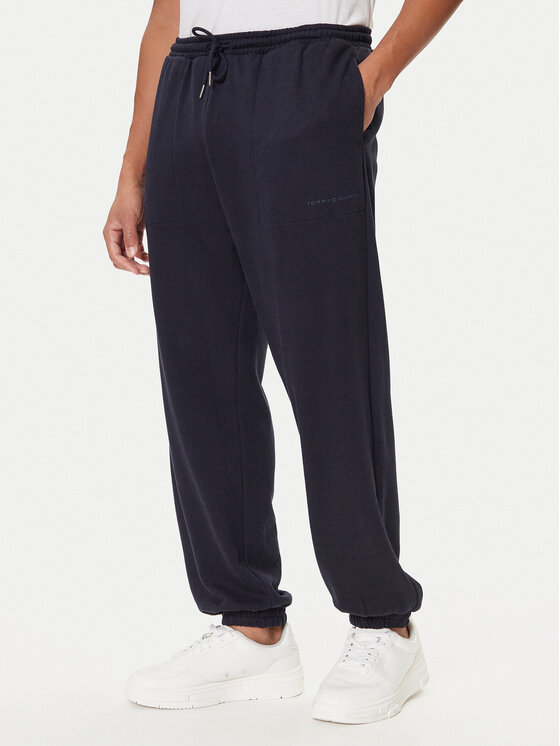 Tommy Hilfiger Tommy Hilfiger Teplákové kalhoty UM0UM03627 Modrá Regular Fit