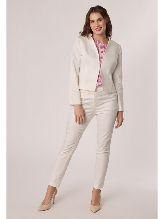 QUIOSQUE QUIOSQUE Sako QUIOSQUE 8SH002100 Biela Regular Fit