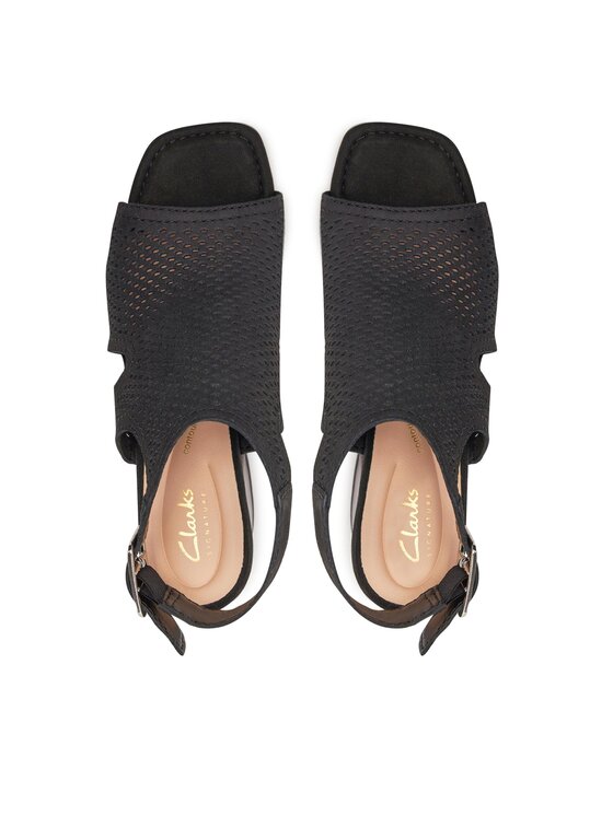 Clarks Clarks Sandali Siara65 Flow 26176344 Črna