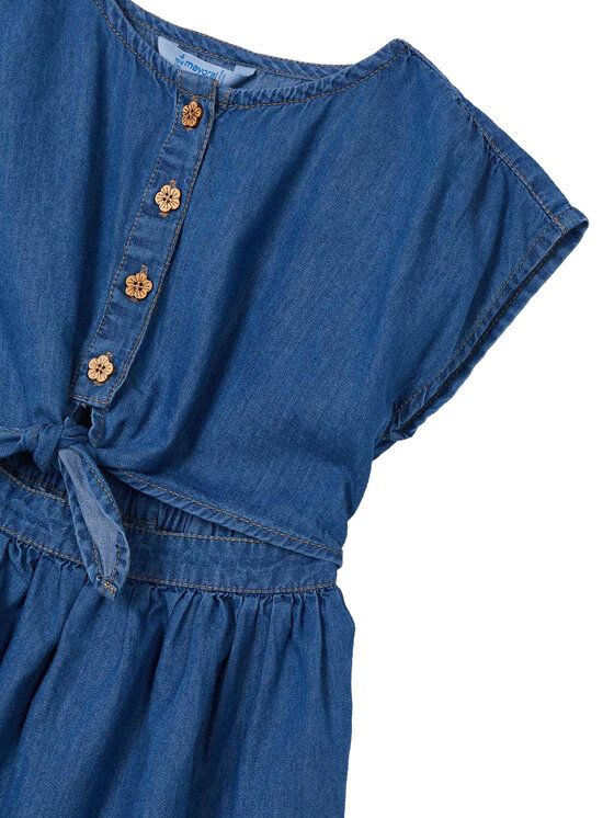 Mayoral Mayoral Rochie de vară 3931 Bleumarin Regular Fit