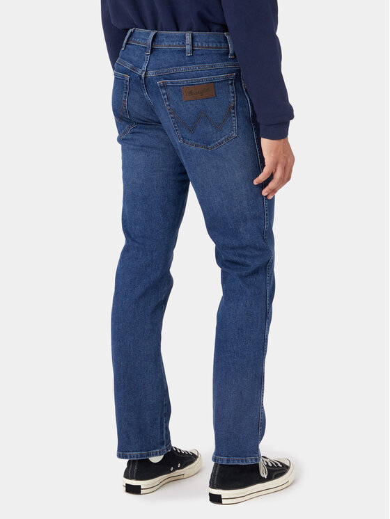 Wrangler Wrangler Jeansy Texas 112335241 Niebieski Straight Leg