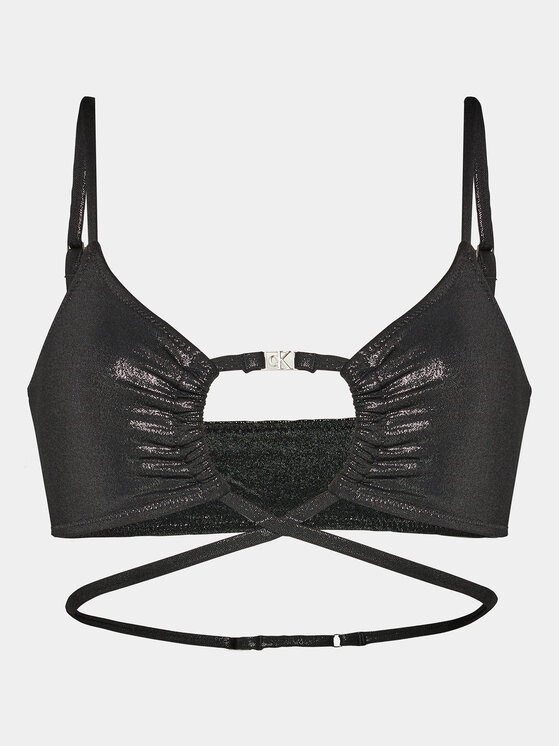 Calvin Klein Swimwear Calvin Klein Swimwear Μπικίνι πάνω μέρος KW0KW02250 Μαύρο