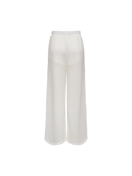 ONLY ONLY Pantaloni di tessuto 15349329-CLO Bianco Regular Fit