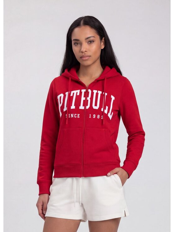 PITBULL PITBULL Bluza NORTON Czerwony Regular Fit