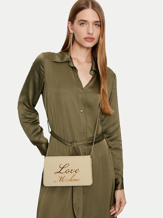 LOVE MOSCHINO LOVE MOSCHINO Дамска чанта JC4318PP0LKK0110 Бежов
