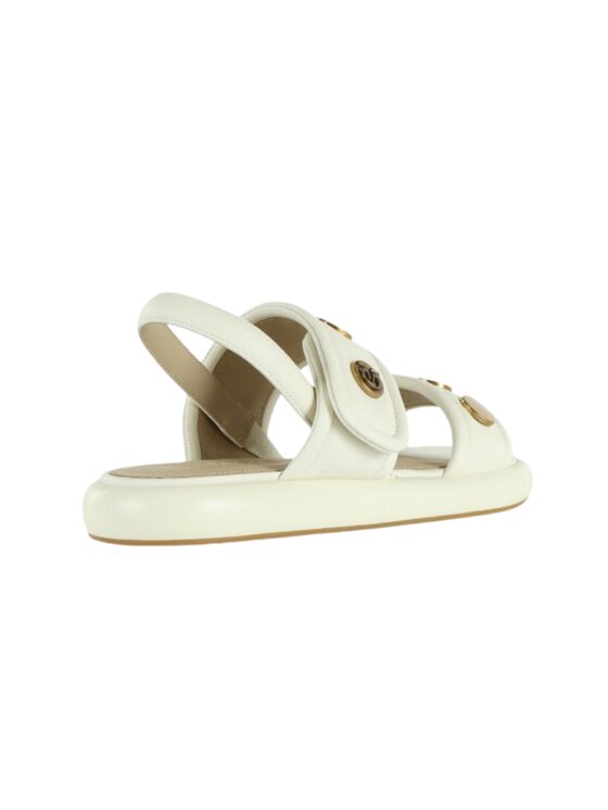 PINKO PINKO Sandały Sandali in nappa FIONA 01 Biały