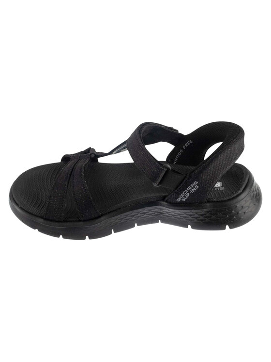 Skechers Skechers Sandali Slip-Ins: Go Walk Flex Sandal - Illuminate Nero