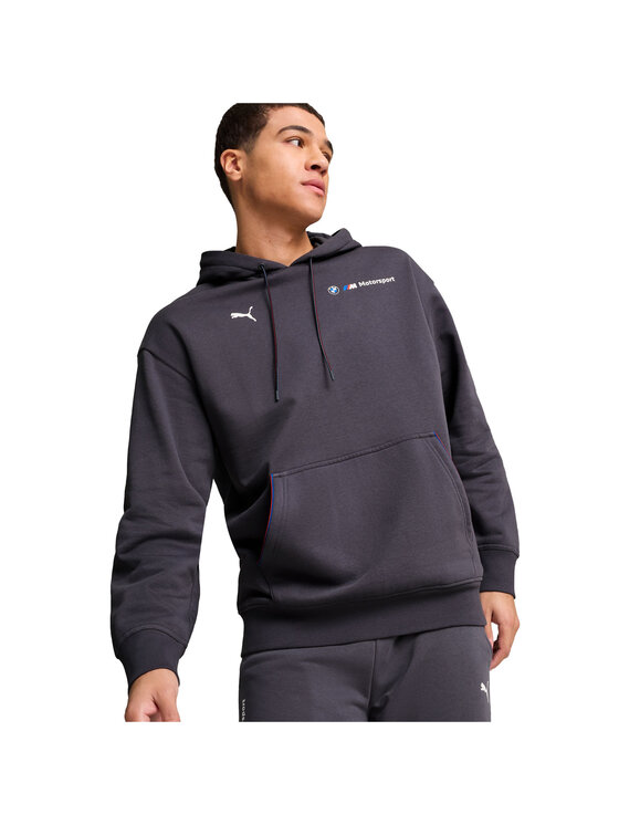 Puma Puma Sweter 26336 Szary Comfort Fit