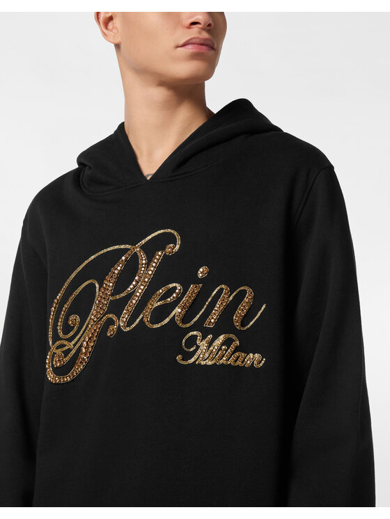 PHILIPP PLEIN PHILIPP PLEIN Bluza 26907 Czarny Regular Fit