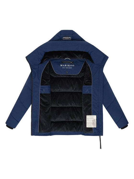 Marikoo Marikoo Kurtka zimowa Kuscheltatze Niebieski Regular Fit