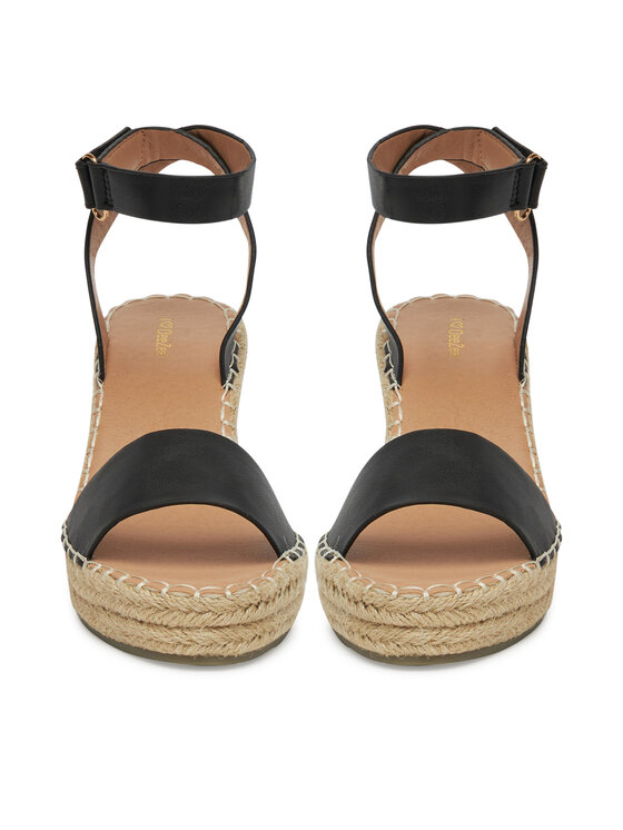 DeeZee DeeZee Espadrilles JSZ2022-06 Fekete