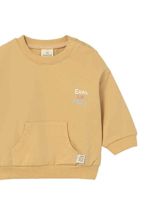 Mayoral Mayoral Felpa 1487 Giallo Regular Fit