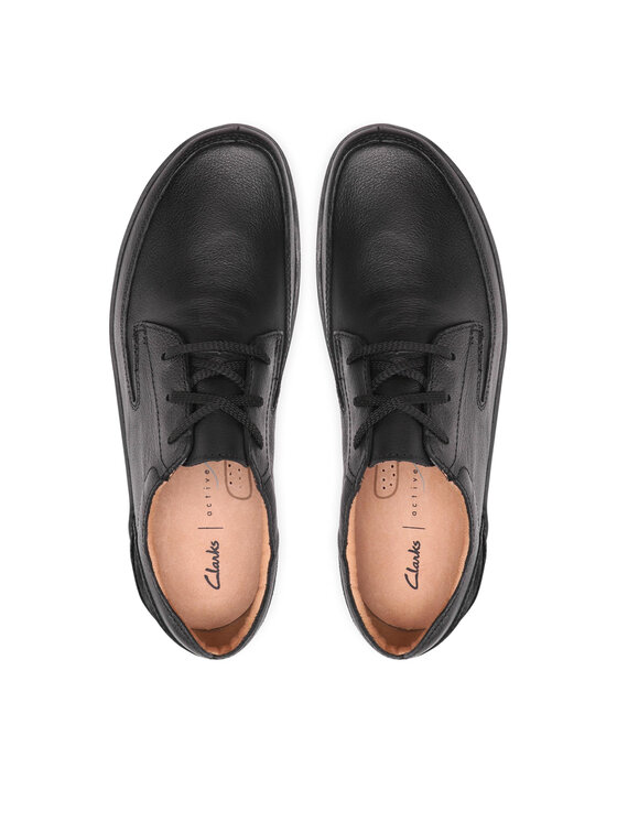 Clarks Clarks Κλειστά παπούτσια Oakland Craft 261480597 Μαύρο