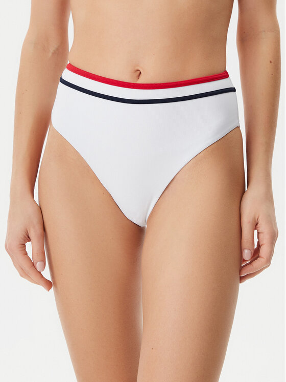 Tommy Hilfiger Tommy Hilfiger Bikini partea de jos UW0UW05834 Alb