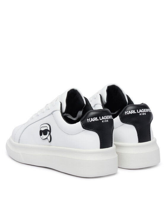 KARL LAGERFELD KARL LAGERFELD Laisvalaikio batai Z31182 M Balta