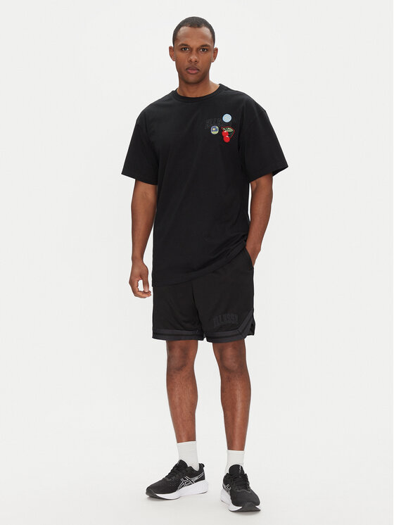 Ellesse Ellesse T-shirt Stickero SHZ21993 Crna Regular Fit