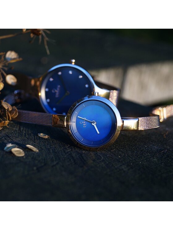 Obaku Obaku Zegarek V129LVLMV Złoty