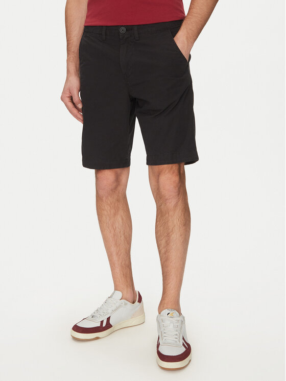 Napapijri Napapijri Pantaloncini di tessuto Nakuru 6 NP0A4HRV Nero Regular Fit