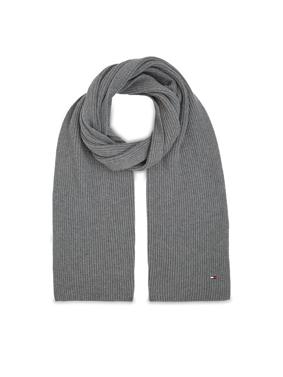 Tommy Hilfiger Tommy Hilfiger Schal Essential Flag Scarf AM0AM11480 Grau