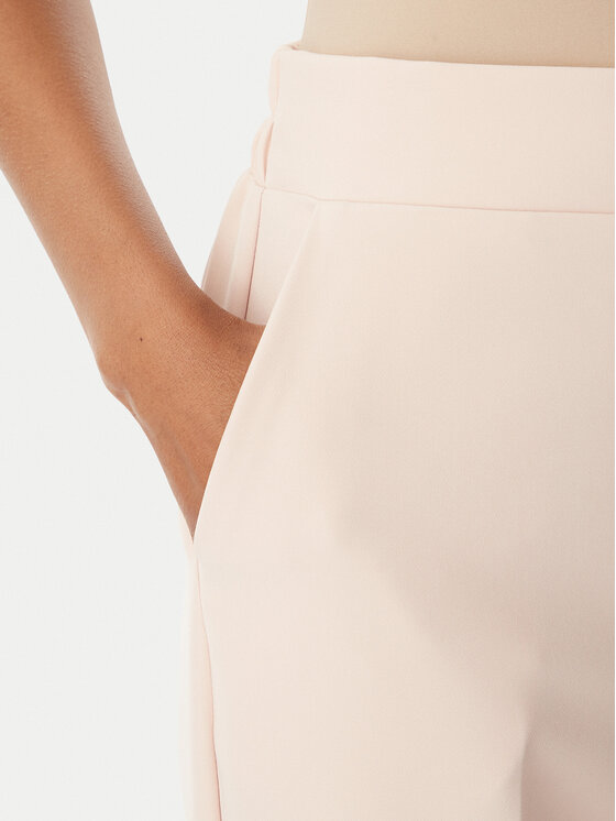 Maryley Maryley Παντελόνι υφασμάτινο 26EB616/43PY Ανοιχτό ροζ Regular Fit
