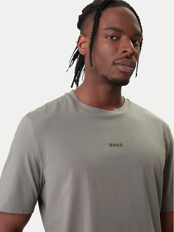 BOSS BOSS T-Shirt Tchup 50473278 Šedá Relaxed Fit