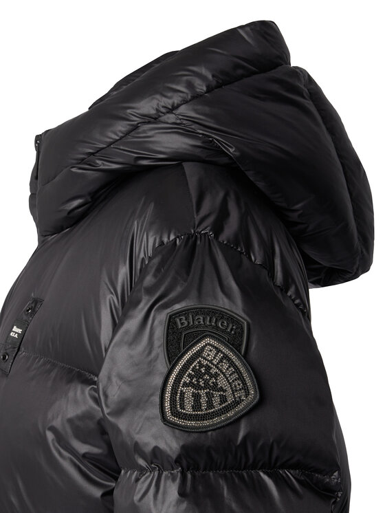 Blauer Blauer Зимове пальто 25WBLDK03161 Чорний Regular Fit