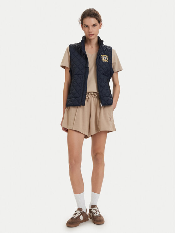 Beverly Hills Polo Club Beverly Hills Polo Club Спортивні шорти P-SS26W-BF546557 Бежевий Regular Fit