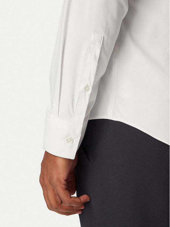 Calvin Klein Calvin Klein Camicia LV019EU092 Bianco Slim Fit